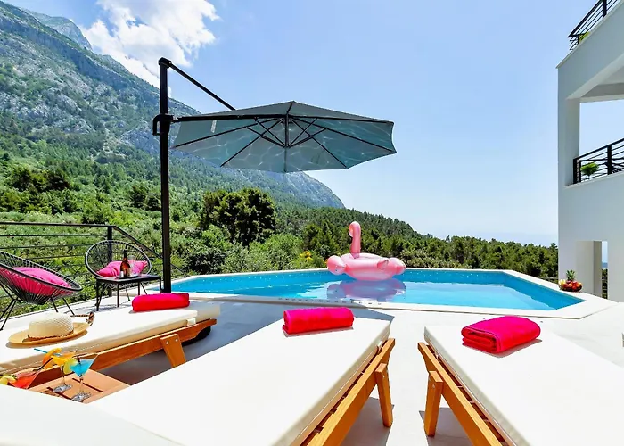 Vivace Mit Pool Und Traumhaften Meerblick * Veliko Brdo (Makarska)