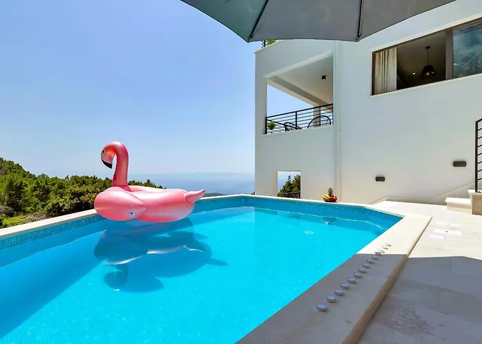 Vivace Mit Pool Und Traumhaften Meerblick Villa Veliko Brdo (Makarska)