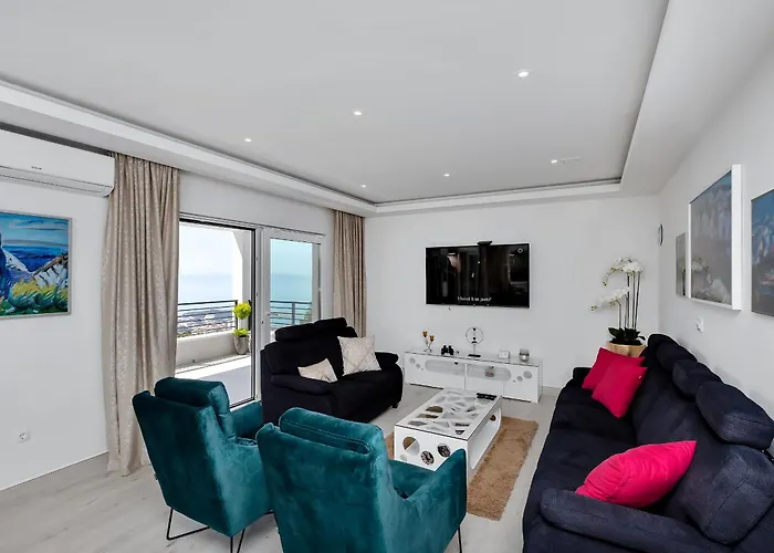 Vivace Mit Pool Und Traumhaften Meerblick * Veliko Brdo (Makarska)