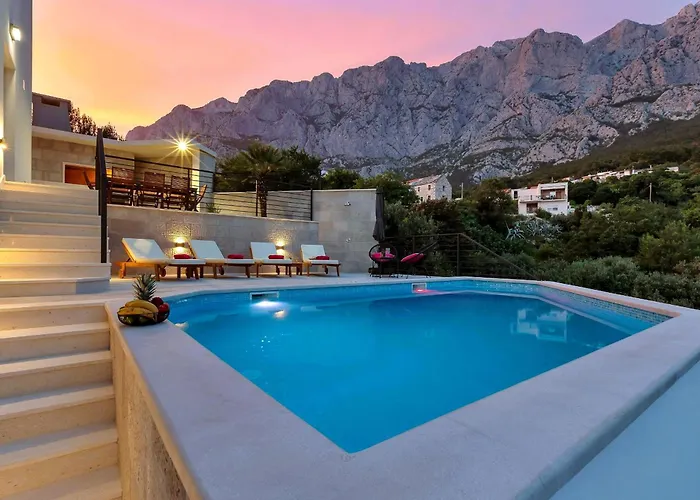 Vivace Mit Pool Und Traumhaften Meerblick Вілла Veliko Brdo (Makarska)