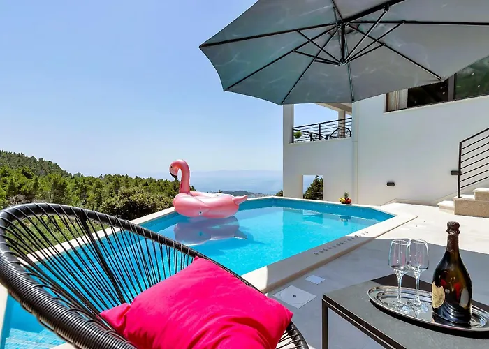 Вілла Vivace Mit Pool Und Traumhaften Meerblick *