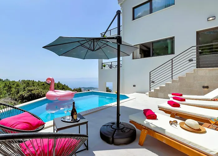 Vivace Mit Pool Und Traumhaften Meerblick Veliko Brdo (Makarska)