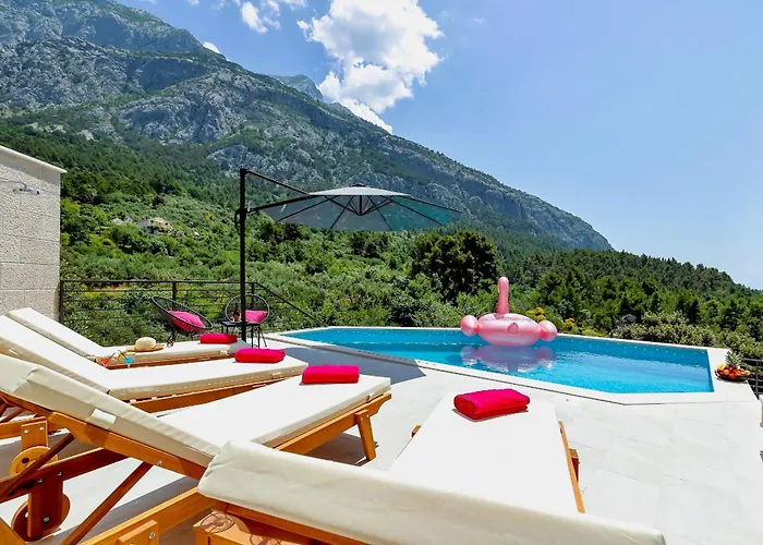 Vivace Mit Pool Und Traumhaften Meerblick * Veliko Brdo (Makarska)