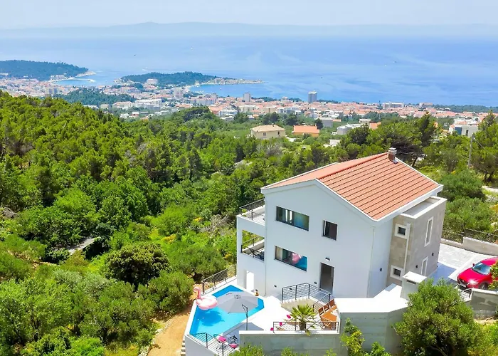 Вілла Vivace Mit Pool Und Traumhaften Meerblick Veliko Brdo (Makarska)