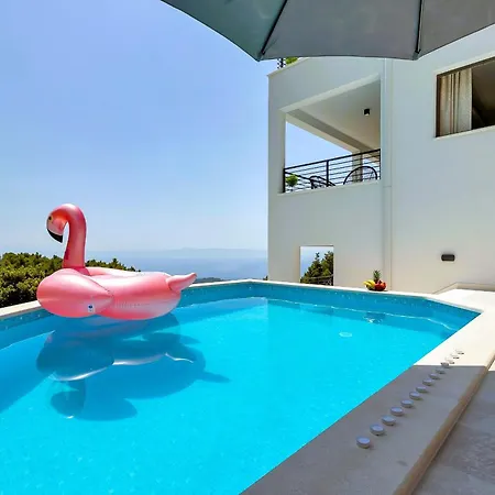 Vivace Mit Pool Und Traumhaften Meerblick וילה מאקרסקה